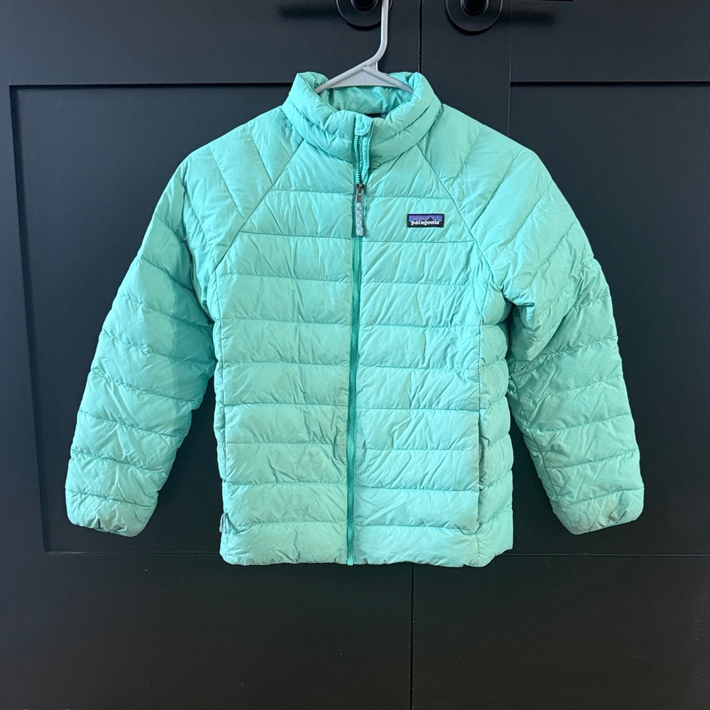 Patagonia Kids Mint Puffer Jacket